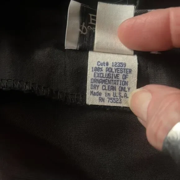 Sheer Black Polka Dot Blouse NWOT - Picture 6 of 6